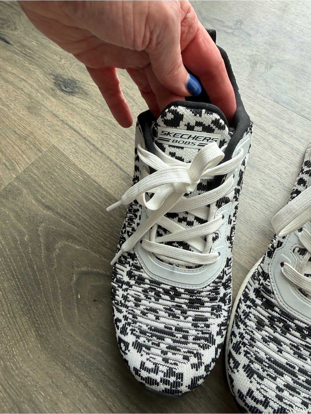 Skechers BOBS Animal Print Sneakers